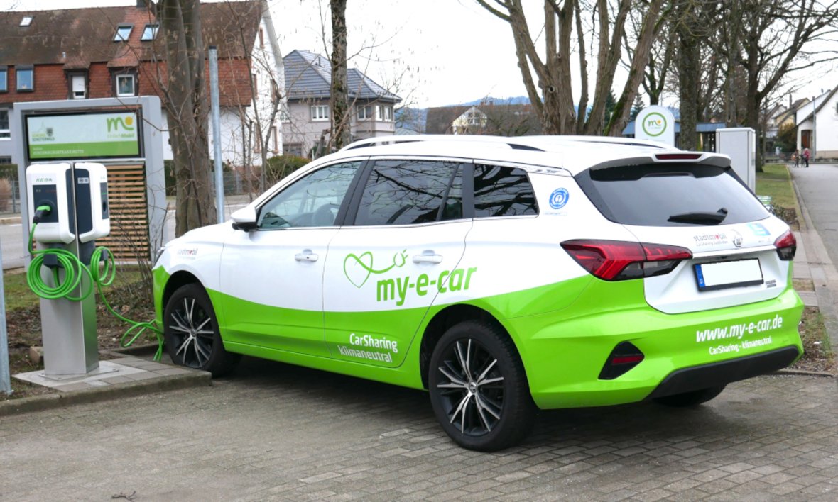 Carsharing Mobilitätsstation Parkweg Carsharing Mobilitätsstation Parkweg