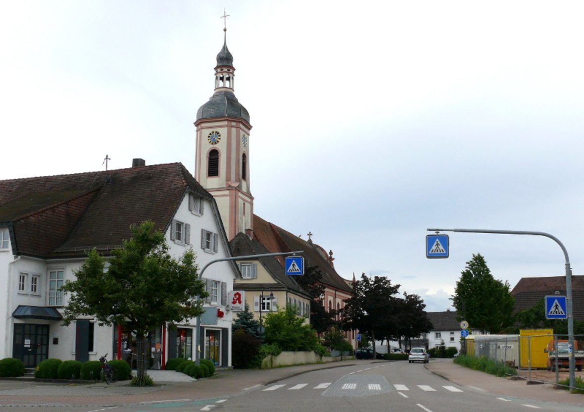 Ortsmitte von Schutterwald Ortsmitte von Schutterwald