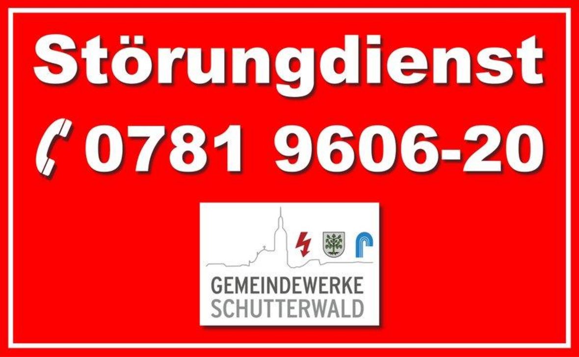 Störungsdienst und Logo GWS Störungsdienst und Logo GWS
