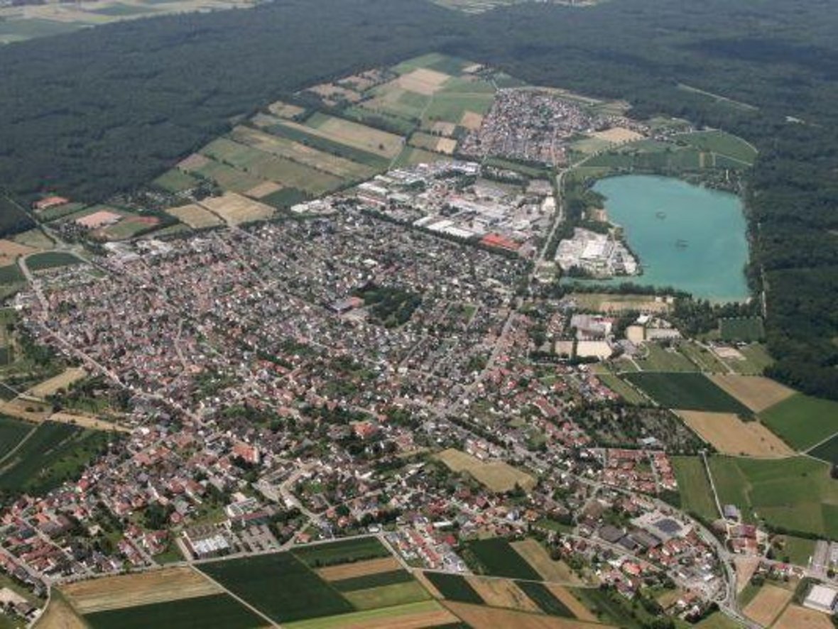 Luftbild von Schutterwald Luftbild von Schutterwald